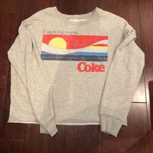 Coke Cropped long sleeve